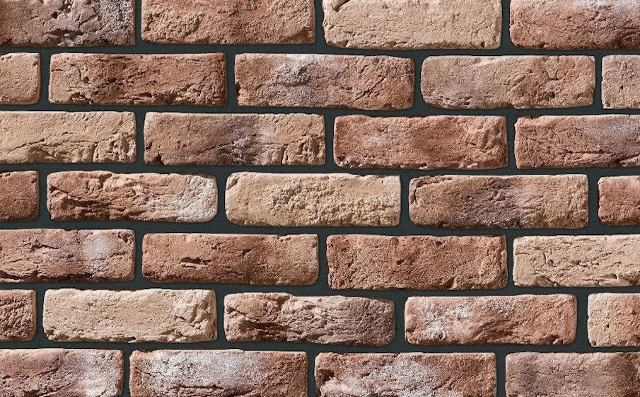 Декоративный кирпич Leonardo Stone Мадрид 250-280*77*17 мм 333