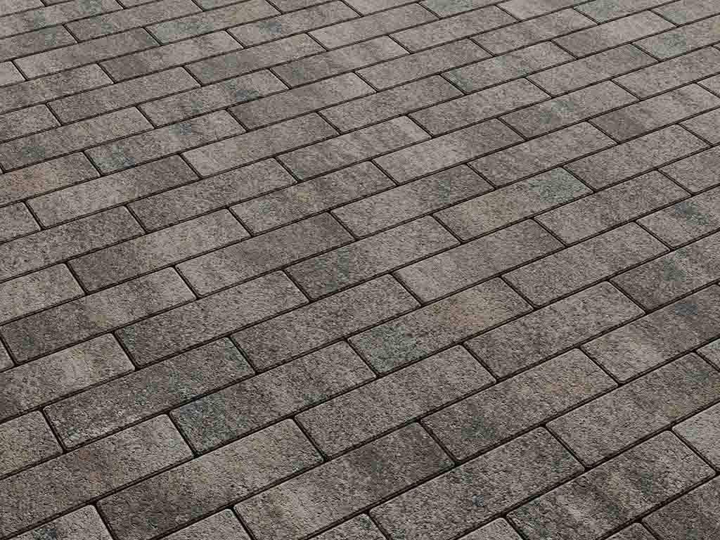 Плитка тротуарная Паркет Б.4.П.6 листопад гранит старый замок, 180*60*60 мм