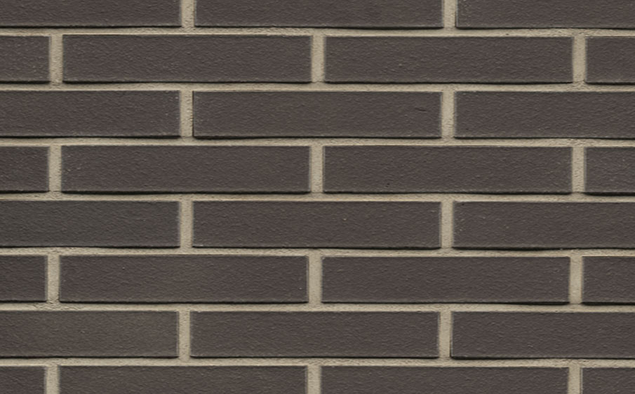 Кирпич клинкерный Westerwaelder Klinker Nr 05 Eisenschmelz Schwarzbraun, 290*90*52 мм