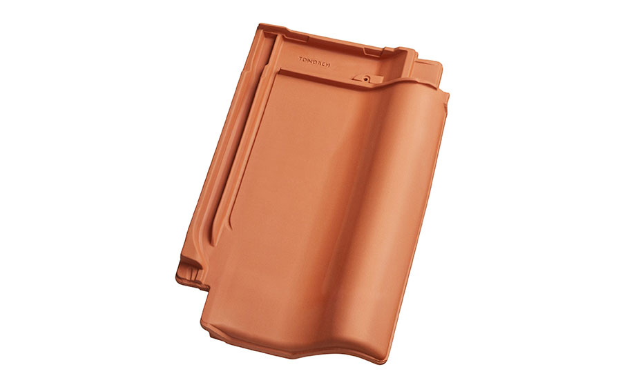Керамическая черепица рядовая TONDACH Samba 11 (Sensaton 11), Natural red