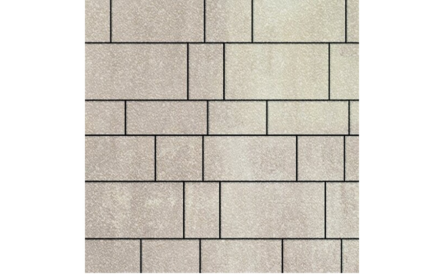 Плитка тротуарная SteinRus Инсбрук Тироль Б.4.Псм.6 Native, ColorMix Оливин, толщина 60 мм
