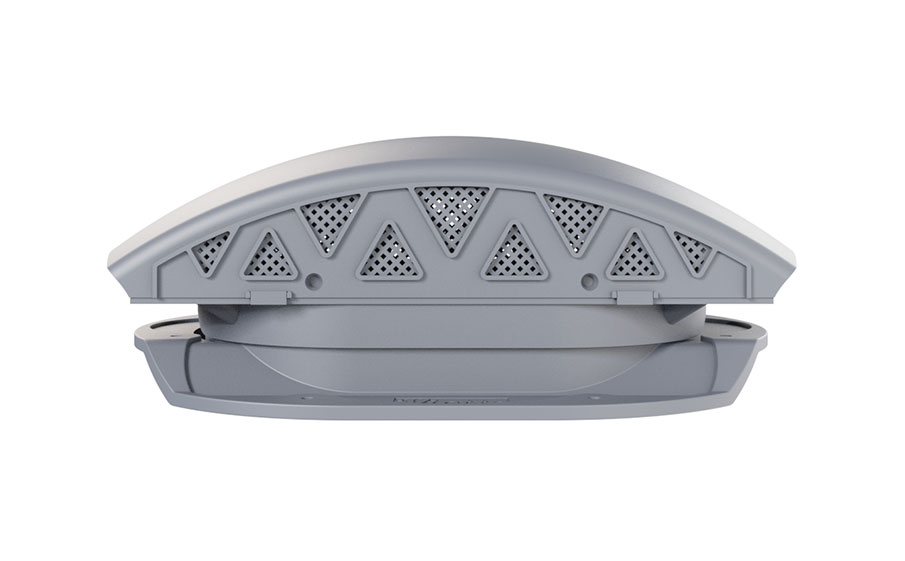 Вентилятор подкровельный Viotto для металлочерепицы Каскад, RAL 7024 графит