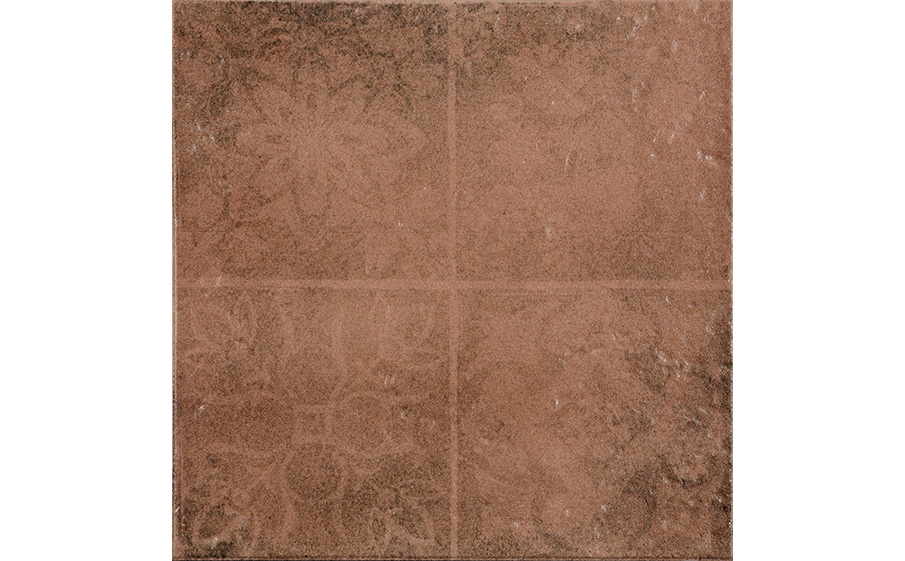 Клинкерная плитка декоративная Gres Aragon Antic Marron, 325*325*16 мм