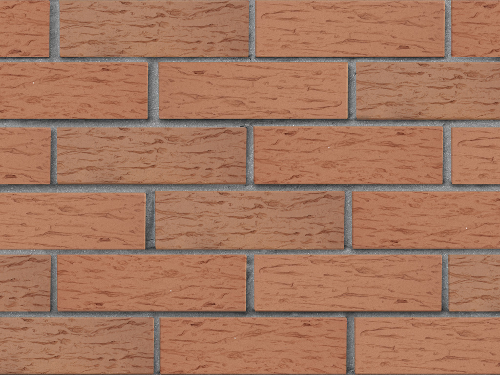 Кирпич облицовочный пустотелый ЛСР, светло-коричневый, рустик, 250*120*65 мм