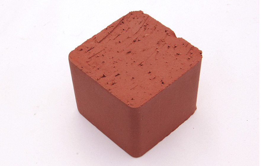 Клинкерная брусчатка Lode Janka красная шероховатая, 60*60*52 мм