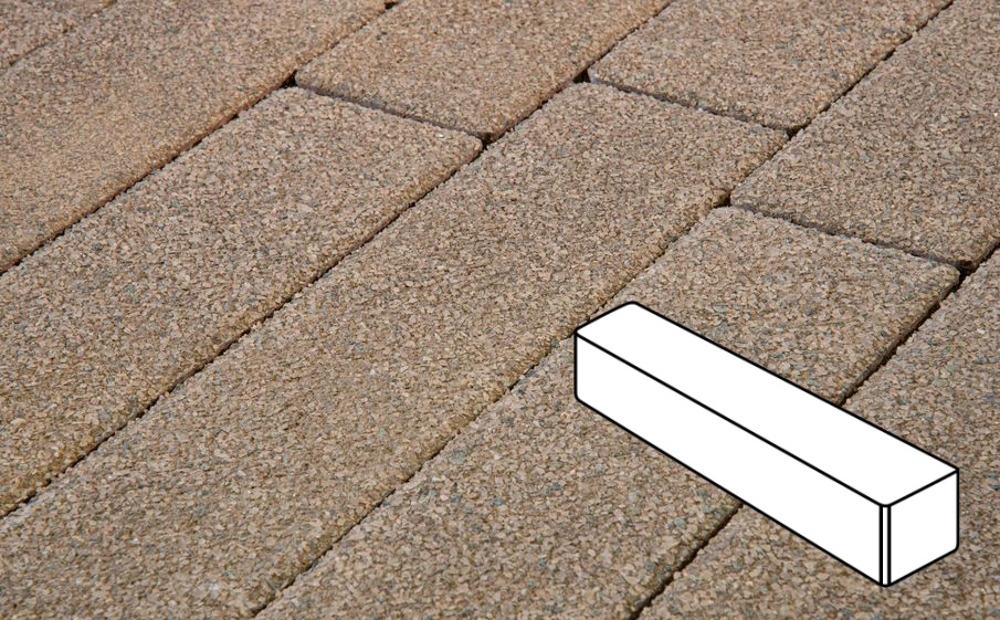 Плитка тротуарная Готика Premium Gold, Ригель Б.3.П.8, №5, 360*80*80 мм