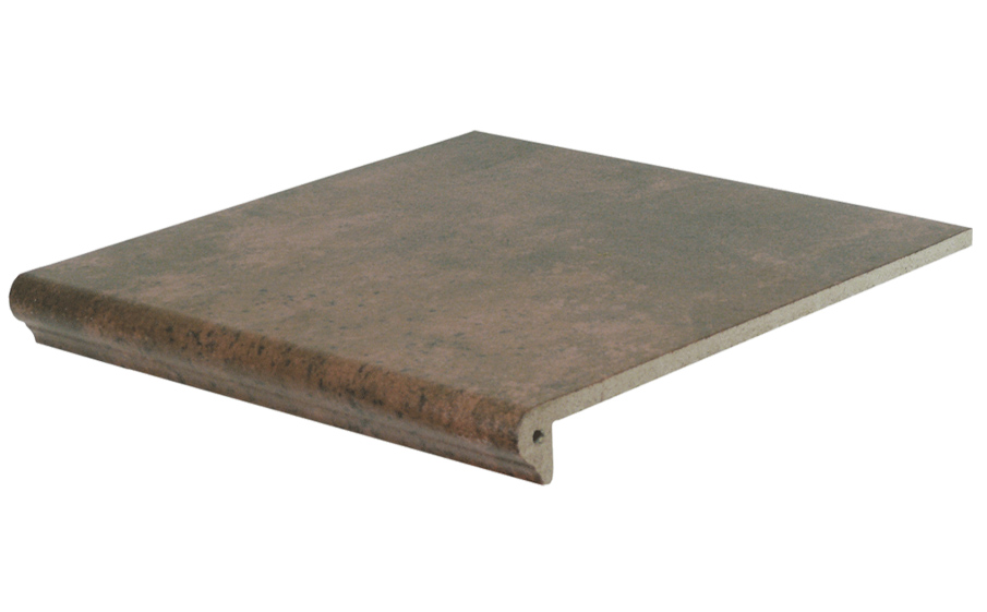 Клинкерная ступень-флорентинер Westerwaelder Klinker ATRIUM Mocca, 310*320*9,5 мм