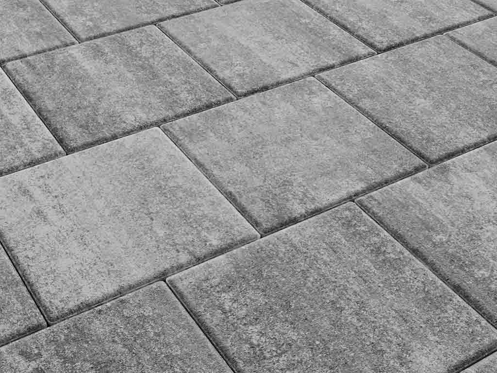 Плитка тротуарная Квадрат Б.1.К.8 искусственный камень шунгит, 300*300*80 мм