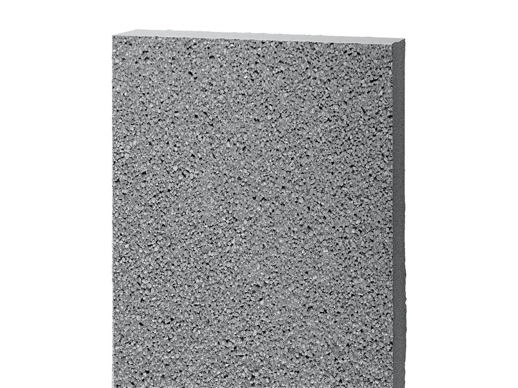 Фиброцементная панель БЕТЭКО Стоун RAL 7004 (сигнальный серый), 1570*1200*8 мм