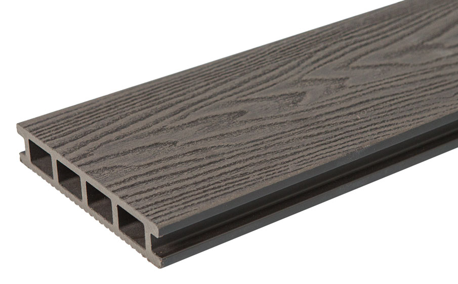 Террасная доска CM (CM Decking) Винтажный (Vintage) Венге (Wenge), 3000*140*25 мм
