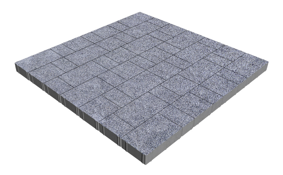 Плитка тротуарная SteinRus Новый город Лион Б.9.Псм.6, Backwash, Таймыр, толщина 60 мм