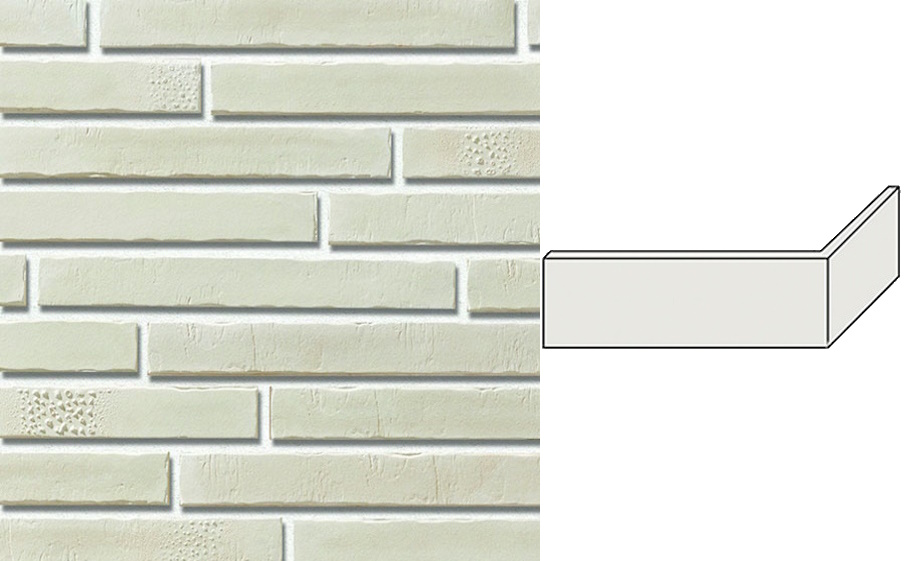 Декоративный кирпич Leonardo Stone угловой элемент Роттердам 322/100*50*15 мм 404