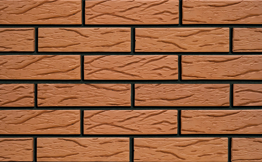 Кирпич облицовочный Кротовский КЗ Классика красный рустик 250*120*65 мм