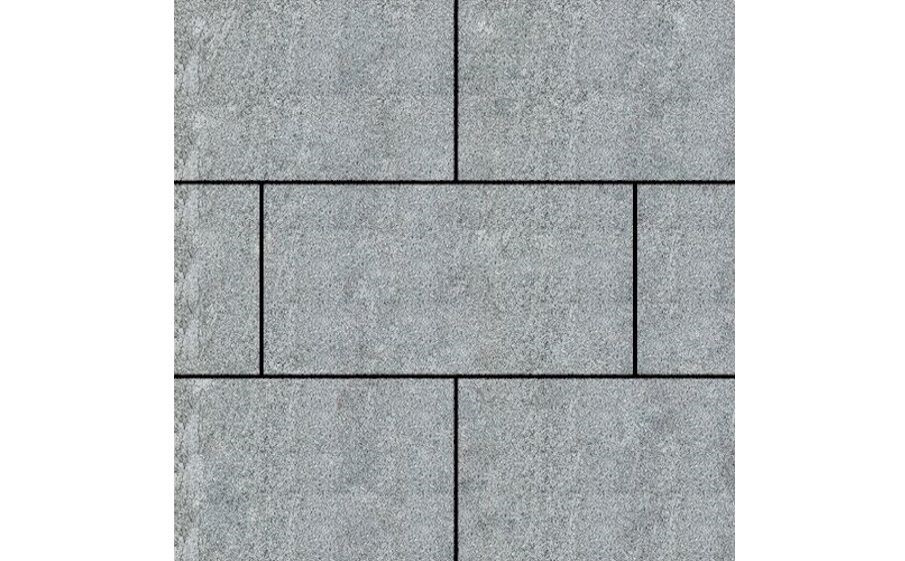 Плитка тротуарная SteinRus Парк Плейс Б.3.П.8, Backwash, Гранит, 600*300*80 мм