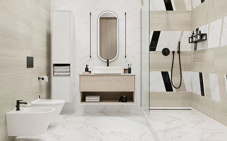 Керамогранит KERAMA MARAZZI Монте Тиберио бежевый лаппатированный обрезной, 1195*600*9 мм