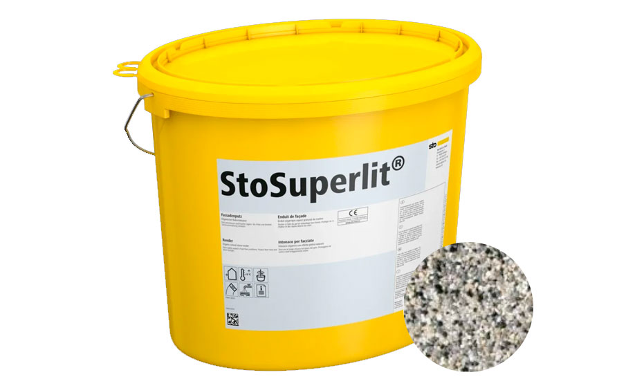 Декоративная штукатурка из натурального камня Sto-Superlit K 2,0, цвет 824, 23 кг