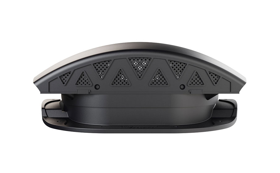 Вентилятор подкровельный Viotto для металлочерепицы Адаманте, RAL 9005 черный