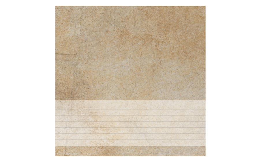 Клинкерная ступень с насечками Stroeher Keraplatte Aera, 727 pinar, 300x294x10 мм