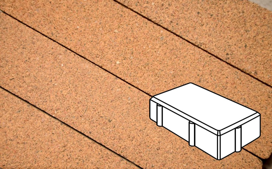 Плитка тротуарная Готика Premium Silver, Брусчатка Б.2.П.7, №17, 240*120*70 мм