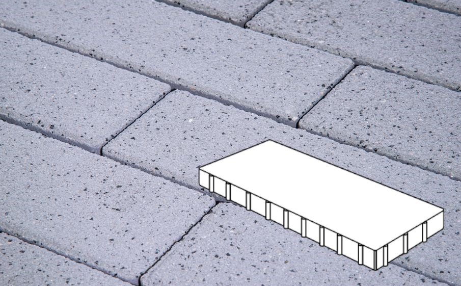 Плитка тротуарная Готика, Granite FERRO, Плита Б.9.П.10, Цветок Урала, 900*300*100 мм