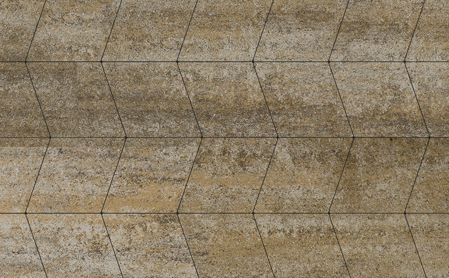 Плитка тротуарная Ромб Б.1.Р.8 искусственный камень доломит, 200*200*80 мм