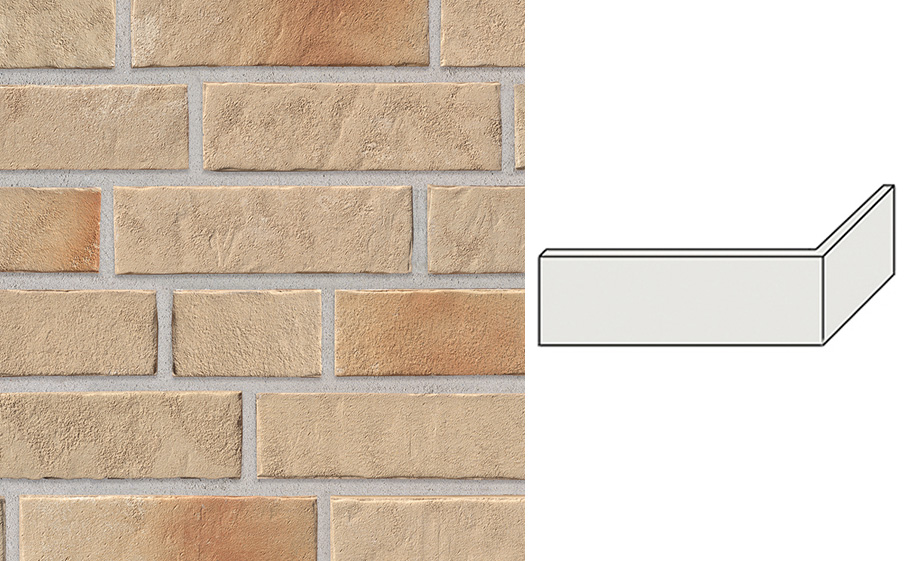 Клинкерная плитка угловая Stroeher Zeitlos, 352 kupferschmelz, 240*115*52*14 мм