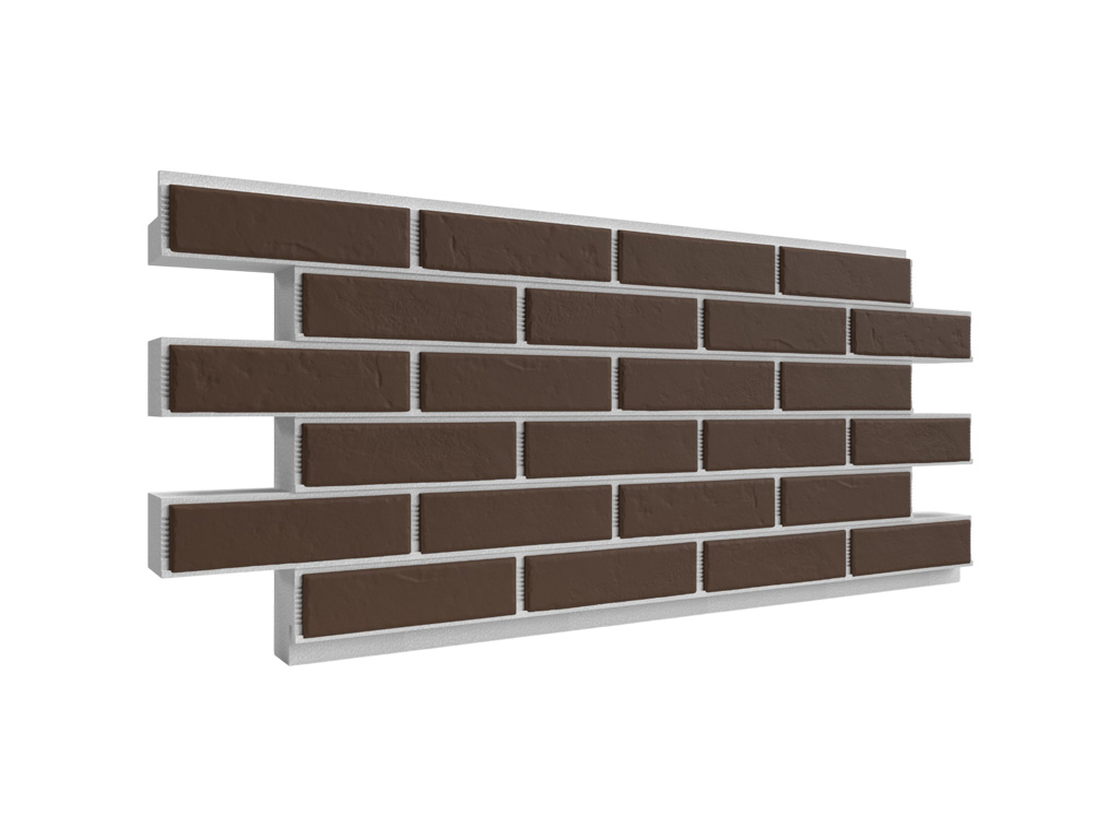 Термопанель ППС с клинкерной плиткой толщиной 8,5 мм BestPoint Classic Terra 1145*470*60 мм