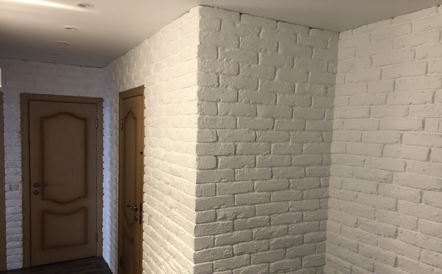 Декоративный кирпич Leonardo Stone Мадрид 250-280*77*17 мм 100