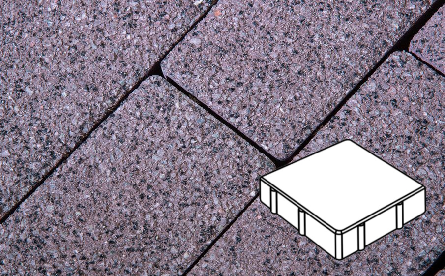 Плитка тротуарная Готика Premium Gold, Квадрат Б.1.К.6, №20, 150*150*60 мм