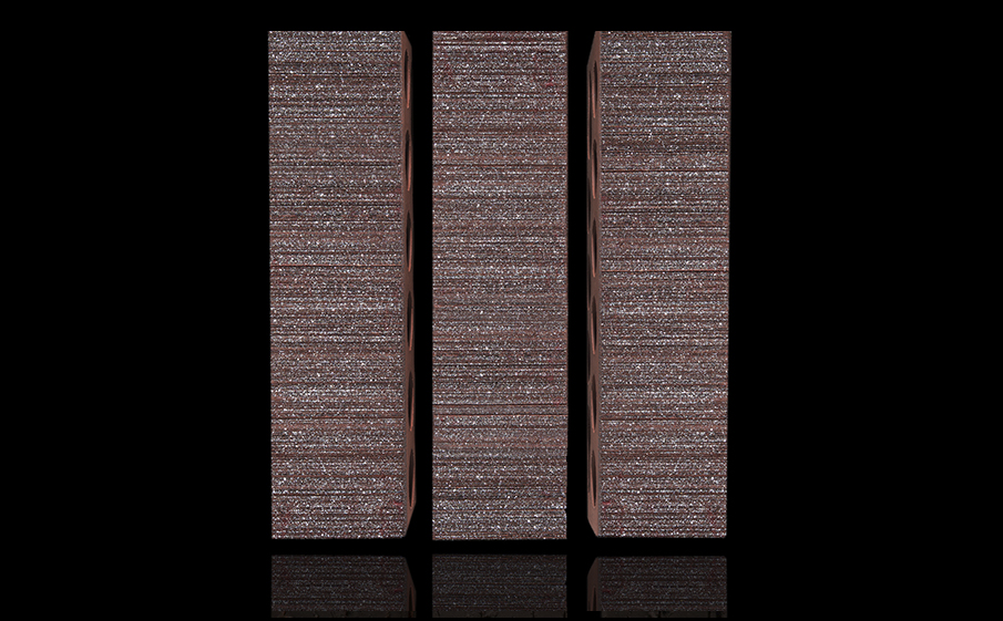 Кирпич облицовочный ТМ Kerma Premium Рубин 250*85*65 мм