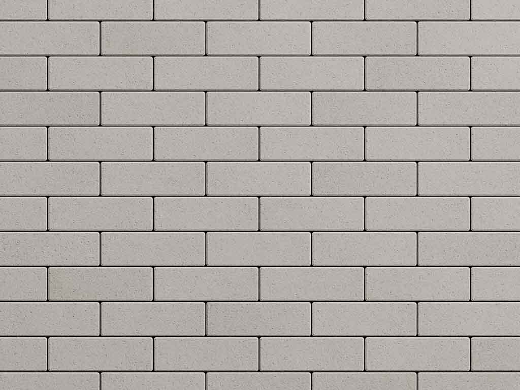 Плитка тротуарная Паркет Б.4.П.6 стандарт гладкий белый, 180*60*60 мм