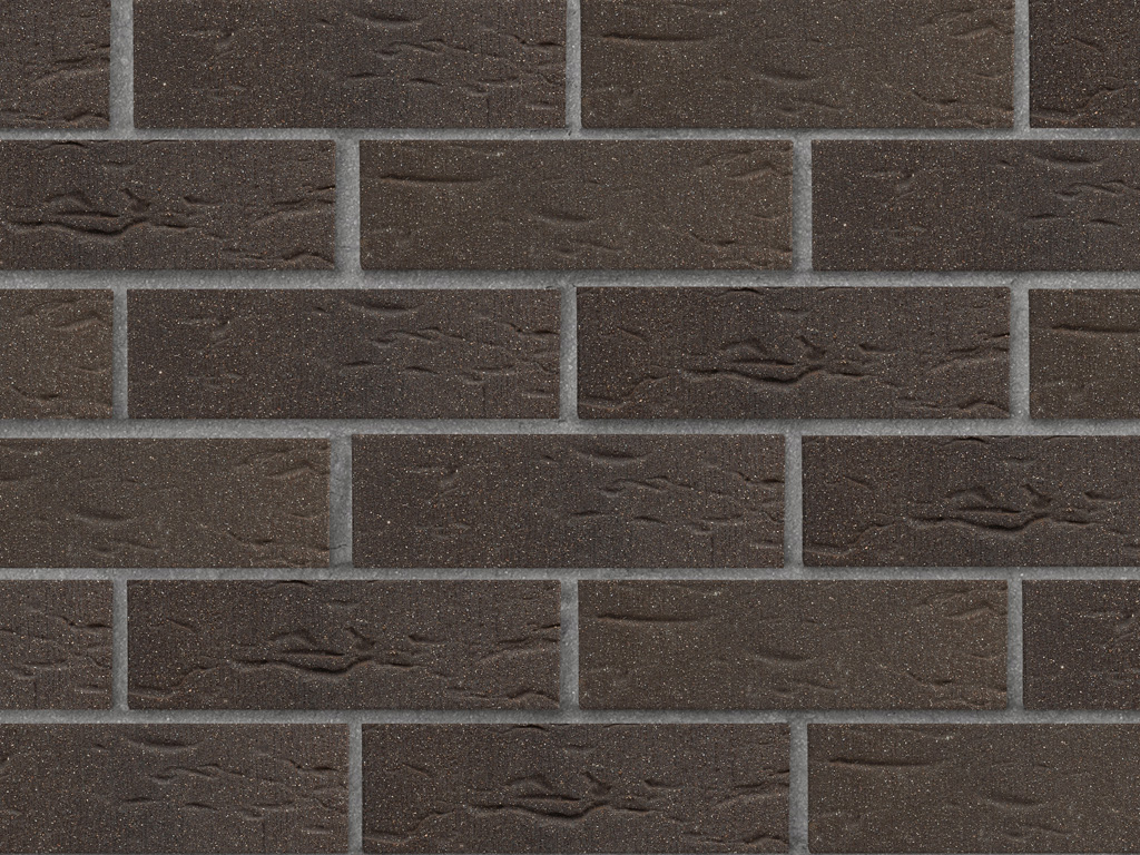 Кирпич клинкерный ЛСР Лиссабон темно-красный с черным песком винтаж, 250*85*65 мм