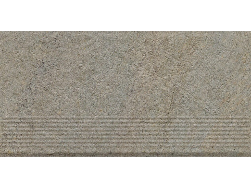 Клинкерная ступень с насечками Paradyz Eremite, Taupe, 600*300*8,5 мм