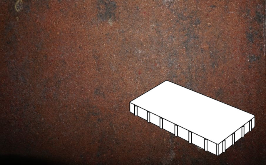 Плитка тротуарная Готика Natur, Плита Б.6.П.10, Гавана, 600*200*100 мм