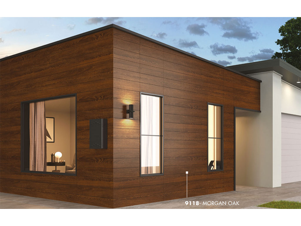HPL-панель Greenlam Woods SUD 9118 Morgan Oak двухсторонняя, 3050*1300*6 мм