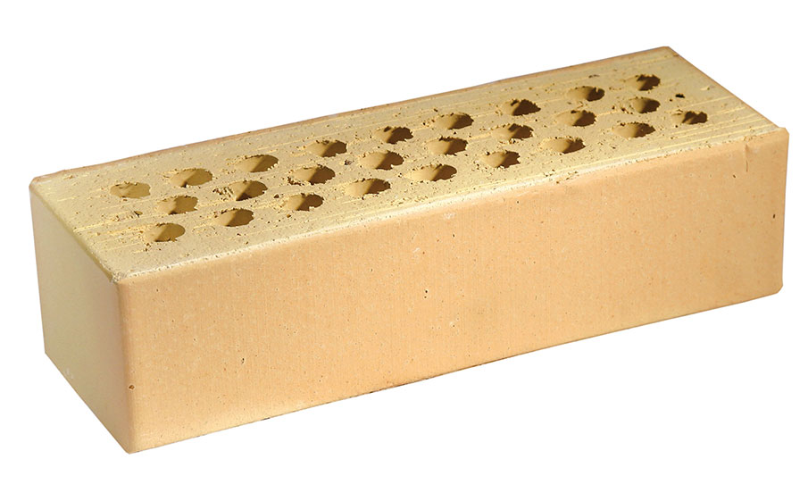 Кирпич облицовочный пустотелый Terca Rosso гладкий, 250*85*65 мм