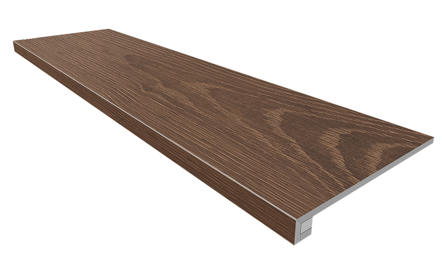 Комплект ступень и подступенок Ametis Alavesa AV04, неполированный, 1600*330*11 мм