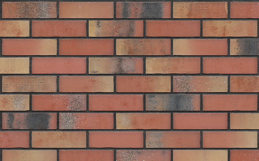 Клинкерная плитка угловая King Klinker Old Castle 75 Magic Castle, 240*71*115*10 мм