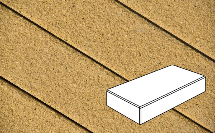 Плитка тротуарная Готика Premium Bronze, Картано В.3.П.8, №19, 300*150*80 мм