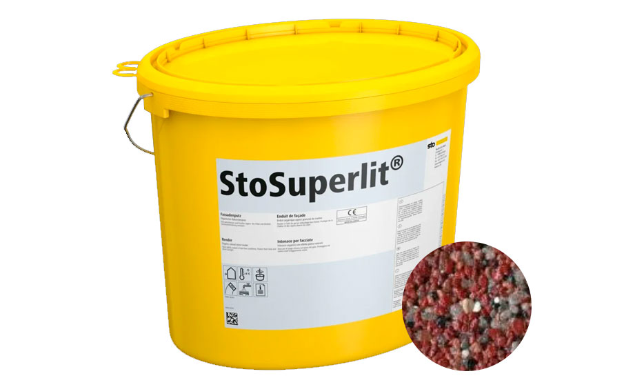 Декоративная штукатурка из натурального камня Sto-Superlit K 2,0, цвет 829, 23 кг