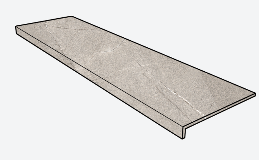 Ступень с прямым носиком Gres Aragon Marble Pulpis 1197*315*14 мм