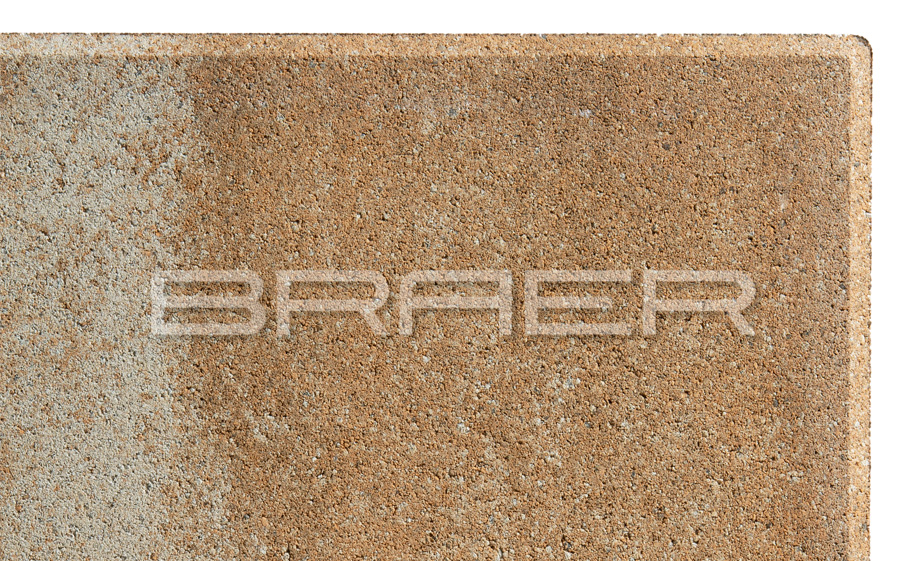 Плитка тротуарная BRAER Мозаика Color Mix Плато, толщина 60 мм