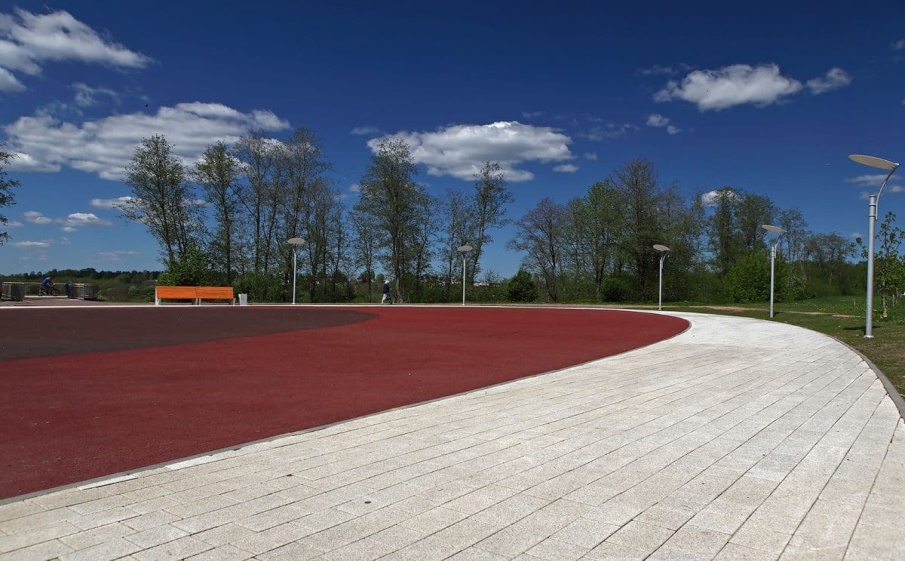 Плитка тротуарная Новый город В.3.Фсм.8 Стоунмикс белый с черным