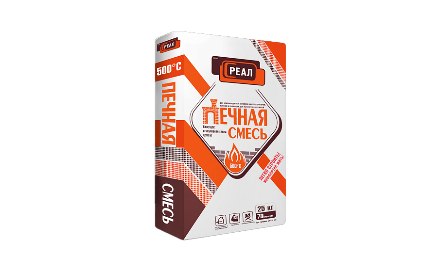 Печная смесь РЕАЛ, 25 кг