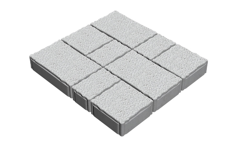 Плитка тротуарная SteinRus Старый город Штайн Б.2.Фсм.6, Nature Stone, Флуо, толщина 60 мм