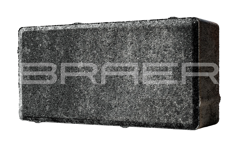 Плитка тротуарная BRAER Прямоугольник Color Mix Вечер, 200*100*60 мм