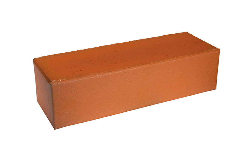 Кирпич облицовочный Terca Red flame полнотелый гладкий, 250*85*65 мм