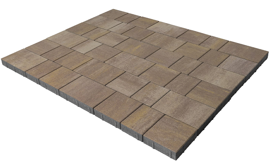 Плитка тротуарная BRAER Старый город Венусбергер Color Mix Степь