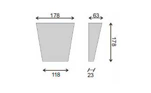 Декоративный элемент Lear KAB 6/18