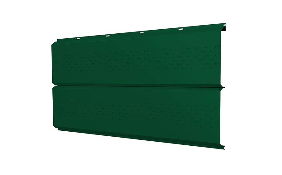 Софит Grand Line ЭкоБрус new без перфорации 0,45 PE RAL 6005